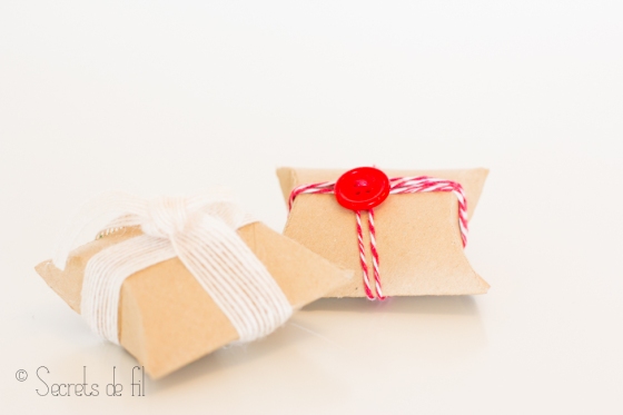 DIY cajita regalo navidad con papel WC